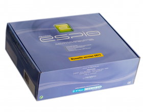 אריזה במבלט עם פוסטר מוצמד