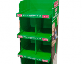 סטנד מדפים בהתאמה אישית